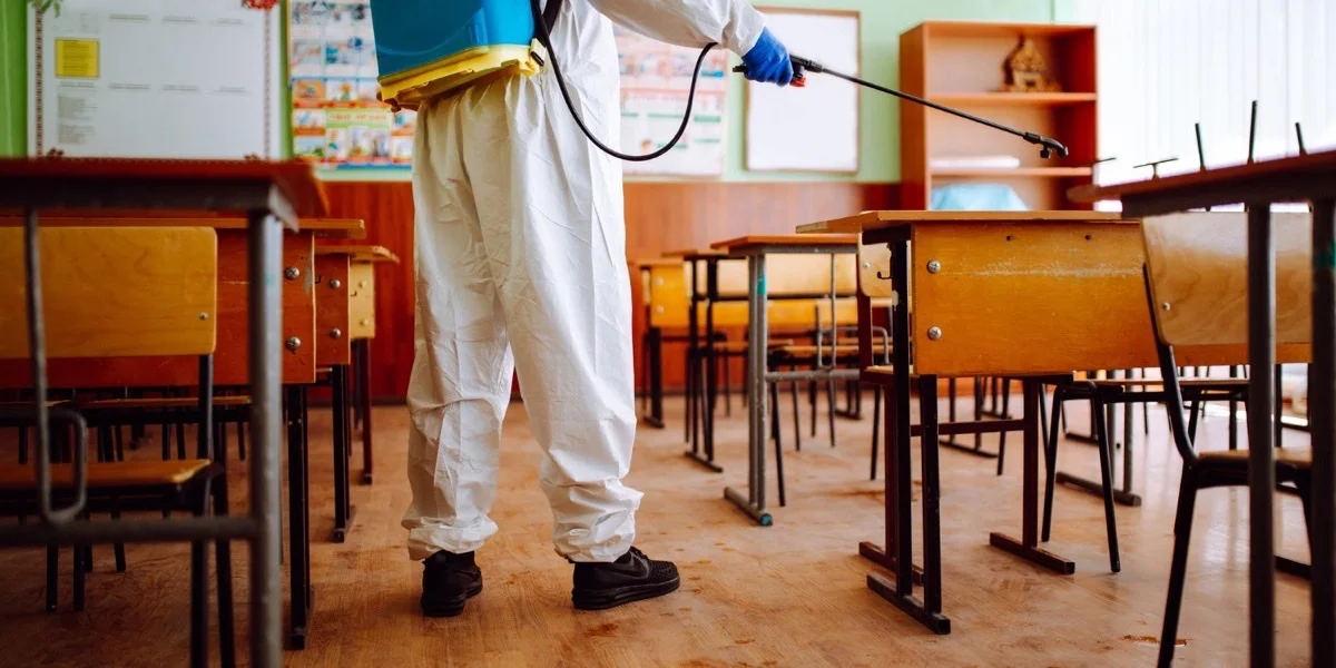 Schulreinigung Klassenraum